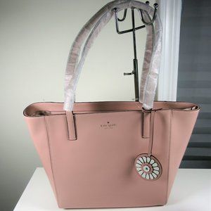 Kate Spade Rosa Pink Leather Tote NWT